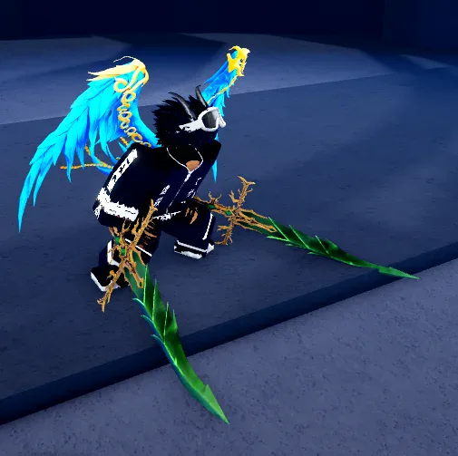 Dual Dark Blade in Haze Seas